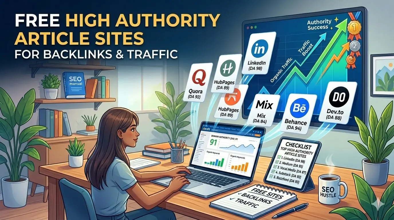 Free High Authority Article Sites for Backlinks and Traffic