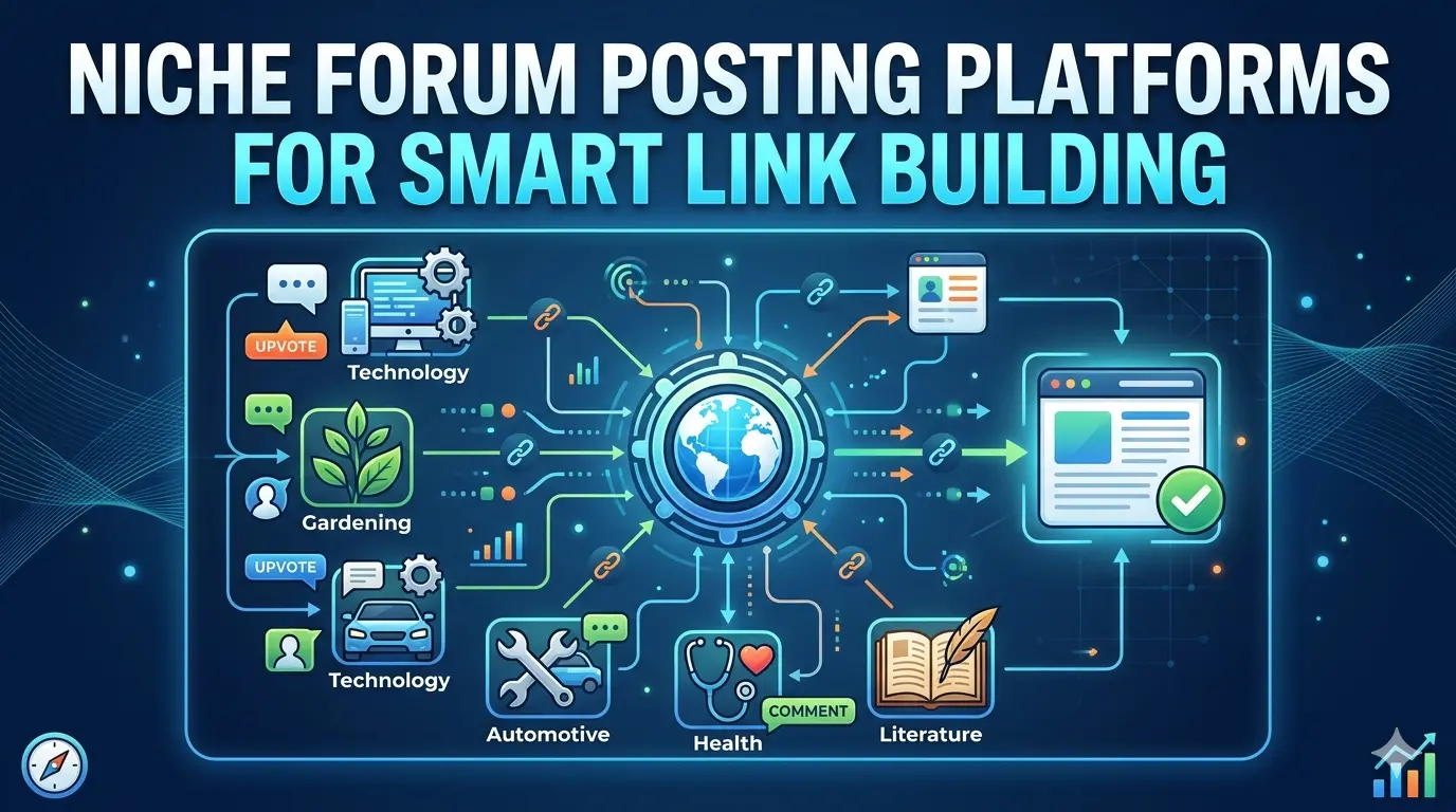 Niche Forum Posting Platforms for Smart Link Building
