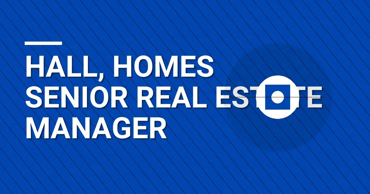 Hall, Homes Senior Real Estate Manager