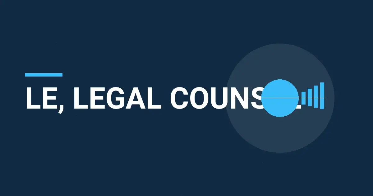 Le, Legal Counsel