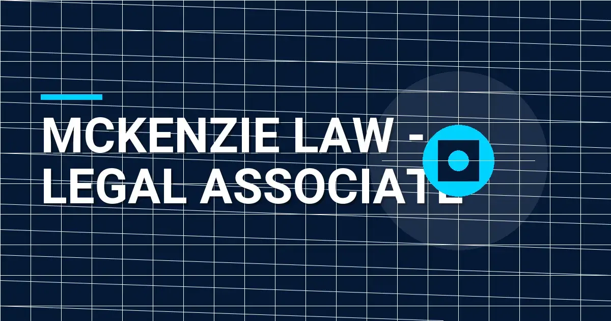 Mckenzie Law - Legal Associate
