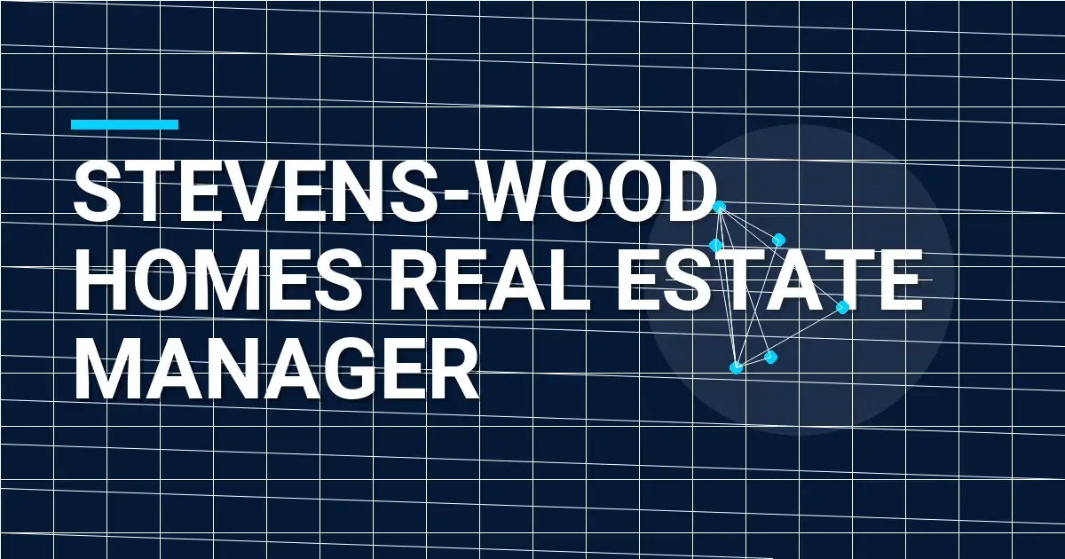 Stevens-Wood Homes Real Estate Manager