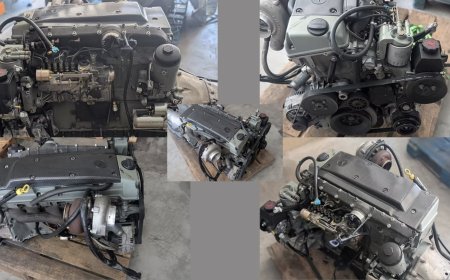 Used Mercedes-Benz OM603 Turbo Diesel Engine