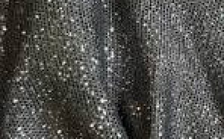 Black Glitter Fabric: The Ultimate Choice for Dazzling DIY Fashion and Home Decor Projects