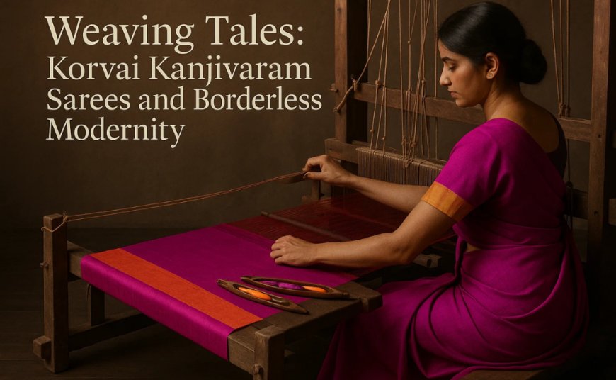 Weaving Tales: Korvai Kanjivaram Sarees and Borderless Modernity