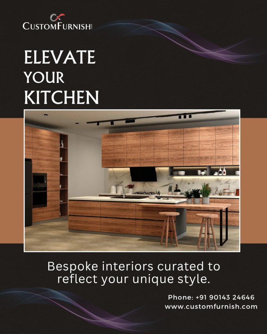 Luxury Kitchen Interiors in Hyderabad: Crafting Culinary Masterpieces with Elegance