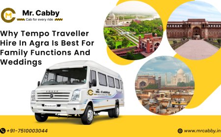 Why Tempo Traveller Hire in Agra is Best for Family Functions and Weddings?