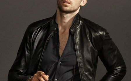 Black Shirt Leather Jacket Combinations: Creating Monochromatic Magic