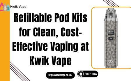 Top Refillable Pod Kits for 2025 | Kwik Vape Worthing