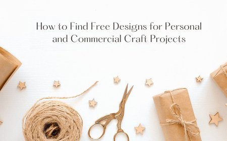 How to Find Free Designs for Personal and Commercial Craft Projects