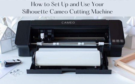 How to Set Up and Use Your Silhouette Cameo Cutting Machine