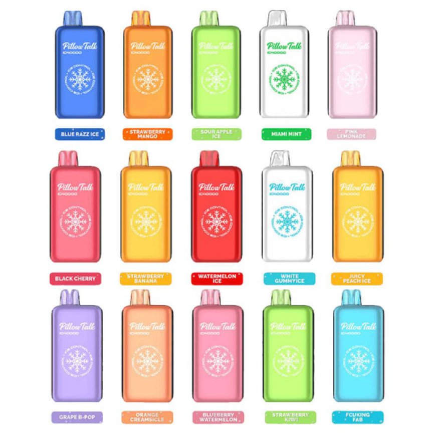 Experience Refreshment Redefined with Miami Mint Pillow Talk Vape